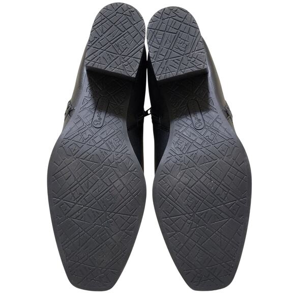 Baretraps Women Tristen V Cut Ankle Booties Size US 11M Black Faux Leather - Picture 5 of 5